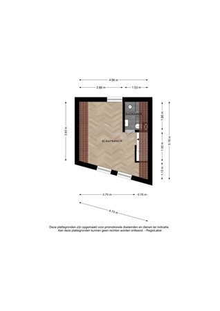 Floorplan - Schoutenweg 46, 7413 XD Deventer